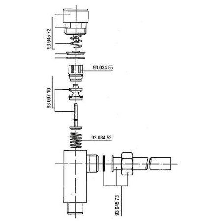 cartouche de rechange pour bonde Benkiser 155/159 EOS/ urinoire 655