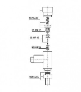 piston de rechange Benkiser pour robinet temporisé Viva Ref N° 0620417