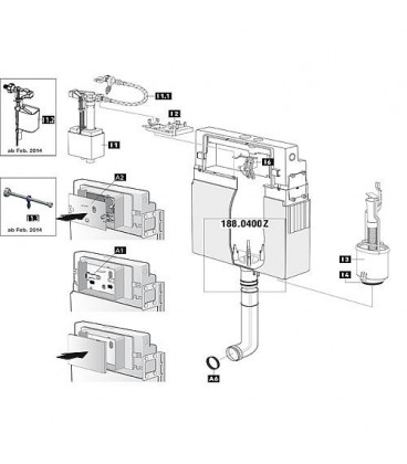 Flexible de raccordement Schwab sans vanne d'angle 359807