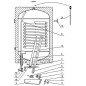 Radiateur 1000W/230V convient pour ballon EVENES OGBS50SM jusqu'a 100 litre