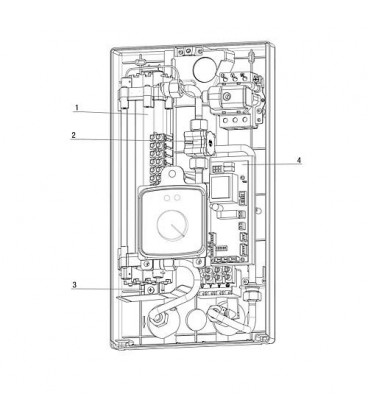 Element de chauffage 18/21/24KW convient pour PPE1, PPE2, PPVE