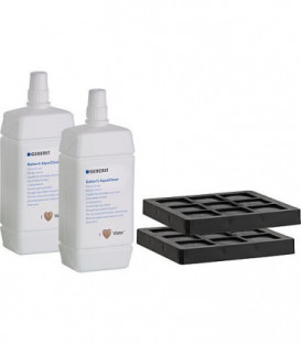 Kit de 2 filtres à charbon actif nettoyeur de gicleurs pour Geberit Aquaclean, systeme complet