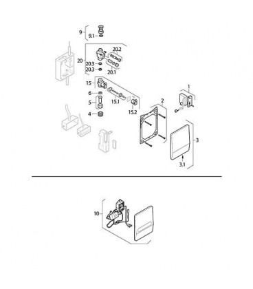 Geberit soupape d arret Ref.-Nr.362.769.00.1