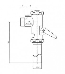 Clapet Nil avec joint 122/8K