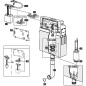 Mecanisme WC Schwab avec joint pour modele 180.xxx