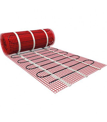 Matelas chauffant pour montage sur colle a carrelage, 3,0x0,5m 1,5m² 225W