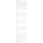 Seche-serviette Design Garda H x L 1708x600mm couleur blanc RAL9016