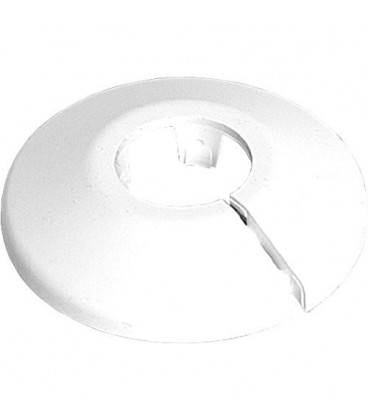 Rosace Radiateur a clipser 72x35mm, blanc, Emballage   10 Pieces