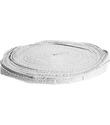 Ruban textile sans amiante 30x3 mm fibre de verre emballage   10 metres