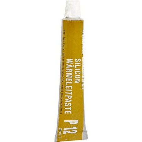 Pate conductrice de chaleur silicone P 12 (99-0337) !!! Nouveau contenu   20 ml!!!