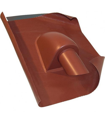 Passage solaire universel D50/70 - standard plastique couleur   brun