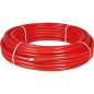 Tube d'assemblage metallique en rouleau, 26x3mm, avec isolation rouge,10mm,emb. 50m, EnEV 50%