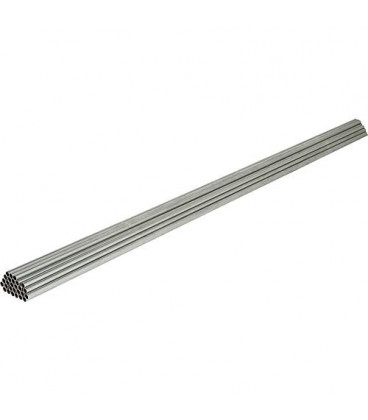 Tube inox, 18x1mm, longueur 2m, 21 tubes à 2m, UE 42m en carton