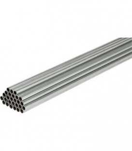 Tube inox, 18x1mm, longueur 2m, 21 tubes à 2m, UE 42m en carton