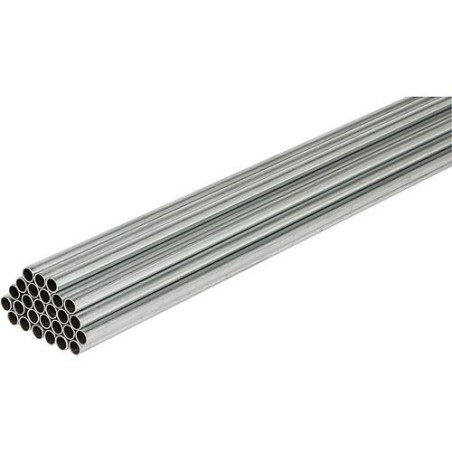 Tube inox, 22x1mm, longueur 2m, 14 tubes à 2m, UE 28m en carton