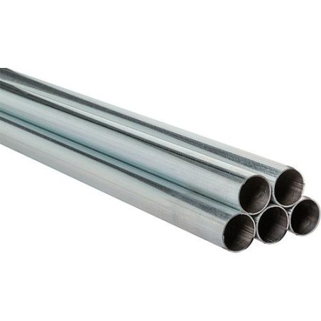 Tube brut acier C 76,1 x 2,0mm 3 tubes de 6 m   18 m
