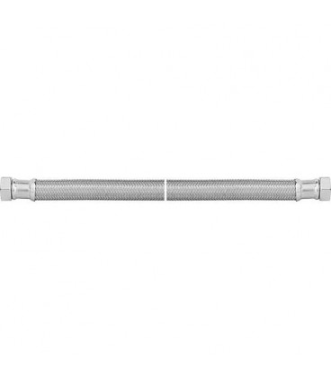 Flexible tresse KTW-A inox L 800 mm 1/2" femxfem