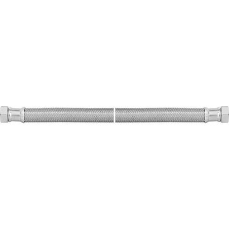 Flexible tressé KTW-A inox L 500 mm 1/2" femxfem