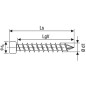 Vis cylindrique SPAX Wirox filetage plein T-STAR Plus diam. 8x160mm, UE   50 pcs