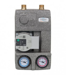Kit Circuit de chauffage Easyflow DN20(3/4"), chargeur-combustible solide 60°C, Wilo Para 15/6SC