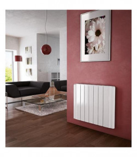 Radiateur electrique aluminium eBlitz GD 5806, 600 Watt RAL 9010