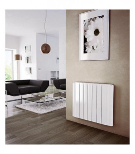 Radiateur aluminium electrique AL ADVANCE GDSM 1509 1500 Watt, RAL 9010