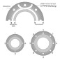 Ruban PTFE joint plat 12x4,00 mm 1 bobine de 10 metres