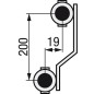 Repartiteur de chauffage Strawa Type e-class 6309 9groupes ecrou chapeau 1"