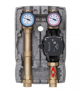 Kit de circuit de chauffage Easyflow DN 25, non melange, Grundfos UPM 3 Hybride 25-70