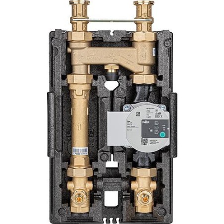 Kit de chargement combustible Heatbloc K36, DN25(1"), régul. thermo 45°, Wilo Para SC25/6-43