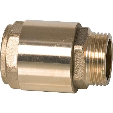 Soupape de retenue en laiton avec fil fem 3/4" X mâle 3/4" Type 6 circulant defemelle a mâle