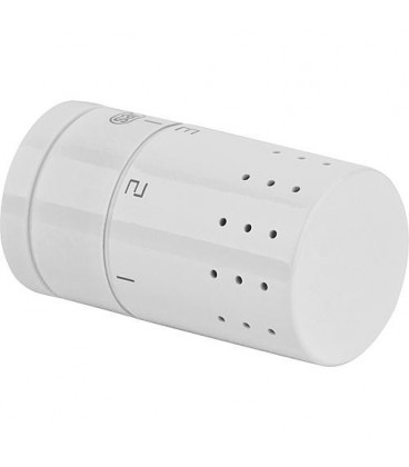 Tête de thermostat design M 30 x 1,5 avec dEtecteur de liquide intEgrE, acier inox