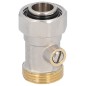 Raccord simple de robinet a bille passage 3/4"femelle eurocone raccord tube 3/4" "