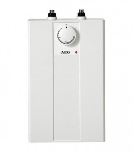 Chauffe-eau AEG HUZ 5L de base 230V/2kw, plage temperature 35-85°C Dim : 415 x 252x 215 mm basse pression