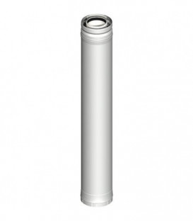 Systeme gaz d'echappement plastique Element tube 270 mm DN 080/125