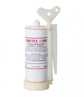 Firetex C1090 Colle pour ficelle d'EtanchEitE jusqu'à 1000°C, bouteille LDPE de 20ml