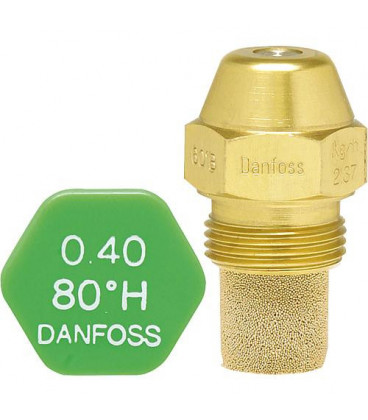 Danfoss gicleur à fioul 0,50 80°H LE Type V pour Viessmann Vitoplus VP3 et VP3a