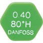 Danfoss gicleur à fioul 0,40 80°H LE Type V pour Viessmann Vitoplus VP3 et VP3a