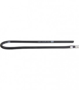 accessoire pour transfo allumage *BG* Cable d allumage noir, coupe a longueur 1 cote 6,3 mm, fiche 420 mm de long