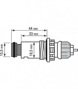 Insert de soupape type RA-U plage de rEglage 0,04-0,34