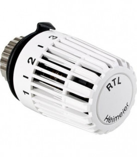 tête thermostatique RTL change pour limiteur de Temp de retour RTL, version : blanc RAL 9016