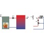 Kit régulation de chauffage CETA 106 pour circuit de chauffage mélangé et T° différentielle + prog hebdo