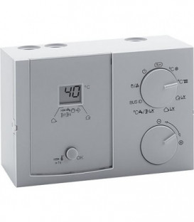 REgulation du chauffage Lago Basic 0101/1001 avec sonde extErieure et sonde d'applique, mode d'emploi en allemand