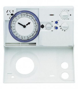 Theben thermostat a horloge RAM 782 blanche 24 heures/7 jours