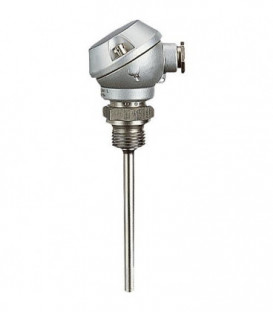 Thermometre de resistance a vis +tete de raccordem.,sonde 6x50mm Temp. d utilisation -50 - 400 C°