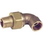 Raccord a souder en laiton rouge 4098g Raccord a vis coude 90° un cote filet mâle conique35-R11/4" WG906 " "