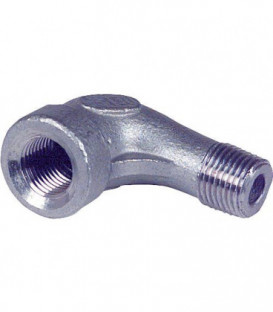 Coude V4A 2 1/2" EF 92 filetfemelle/mâle