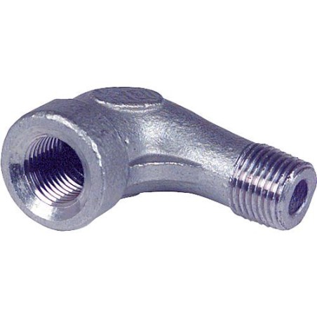 Coude V4A 2 1/2" EF 92 filetfemelle/mâle