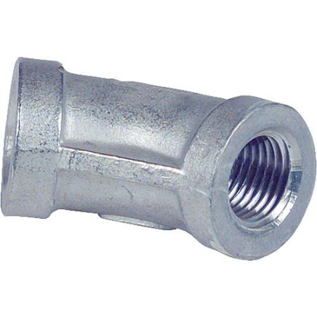 Coude 45° V4A 1 1/4" EF 120 filetfemelle/femelle