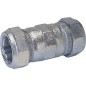 Accoup de serrage en fonte malleable fem/fem, Gaz PN 4, eau PN 10, Type O 3/8" (17,2) "